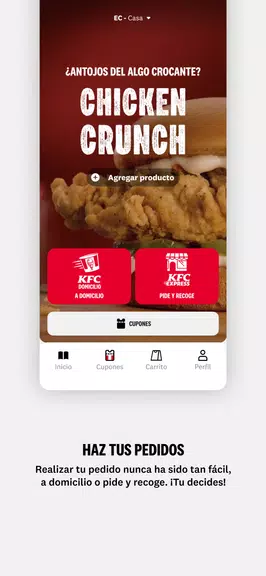 KFC APP - Ec, Co, Cl, Ar y Ve 螢幕截圖 1