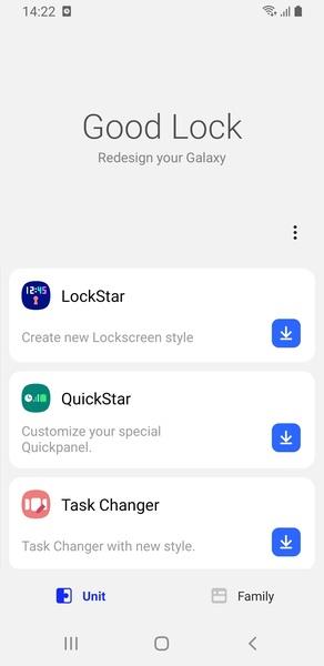 Samsung Good Lock 螢幕截圖 0