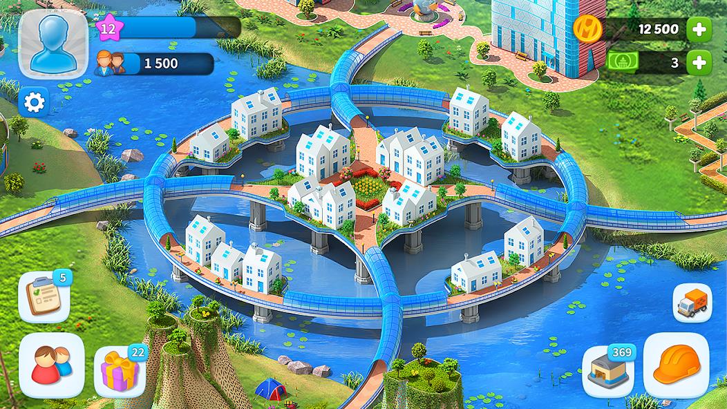 Megapolis: City Building Sim Mod 螢幕截圖 2