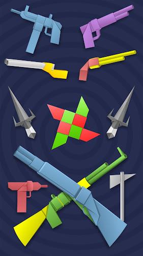 Origami Weapons: Swords & Guns Screenshot 0