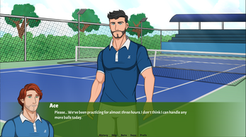 Tag Team Tennis Screenshot 0