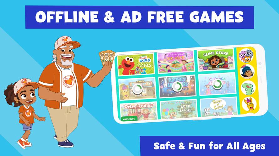 PBS KIDS Games 螢幕截圖 1