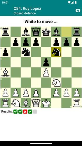 Schermata Chess Opener Lite 1