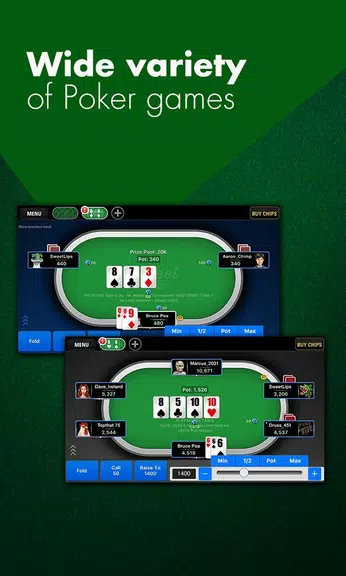 Full Tilt Poker: Texas Holdem 螢幕截圖 1