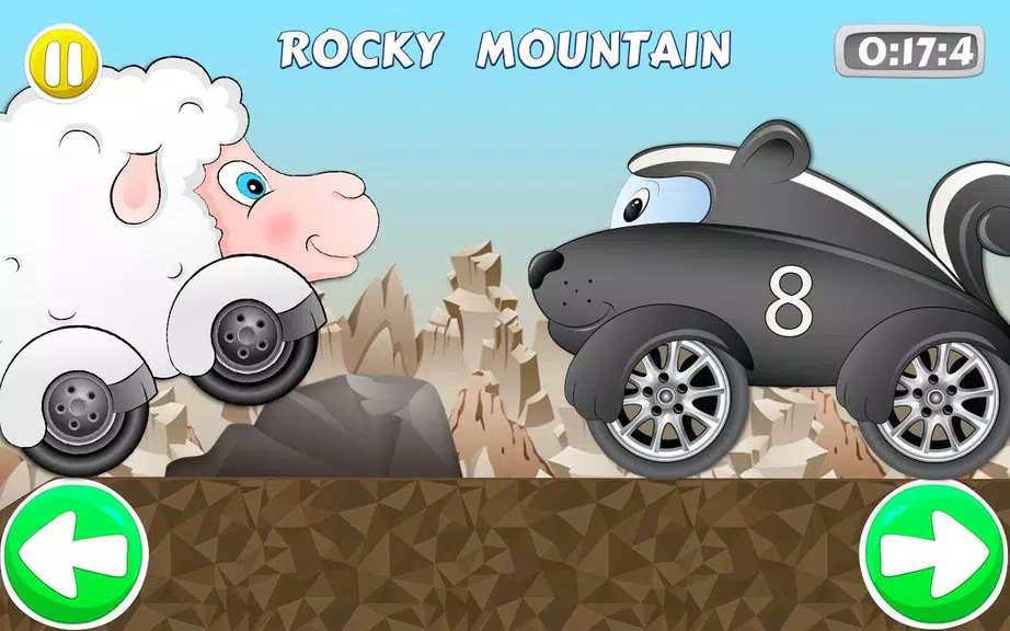 Racing car game for kids স্ক্রিনশট 1