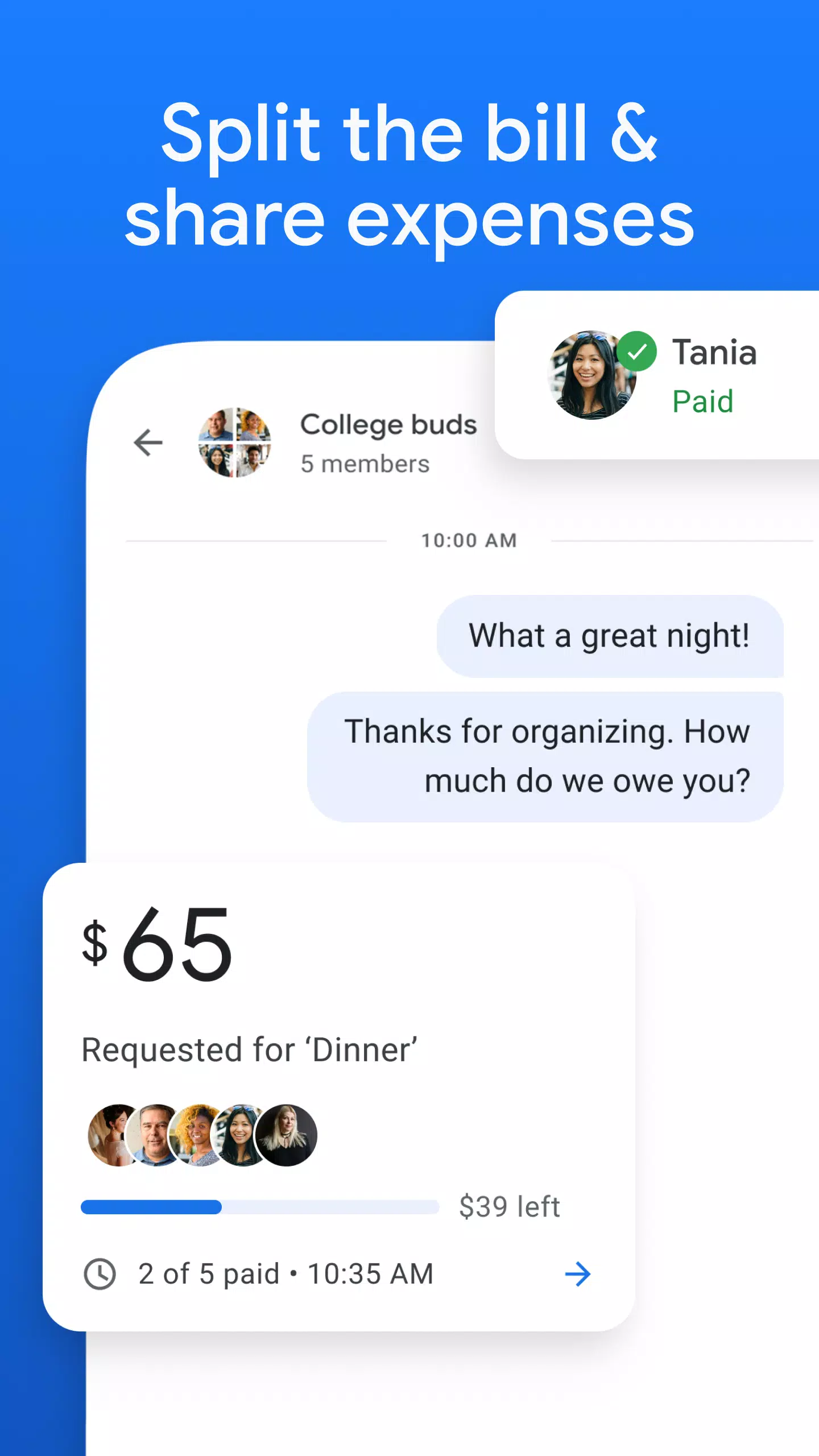 Schermata Google Pay: Save and Pay 3