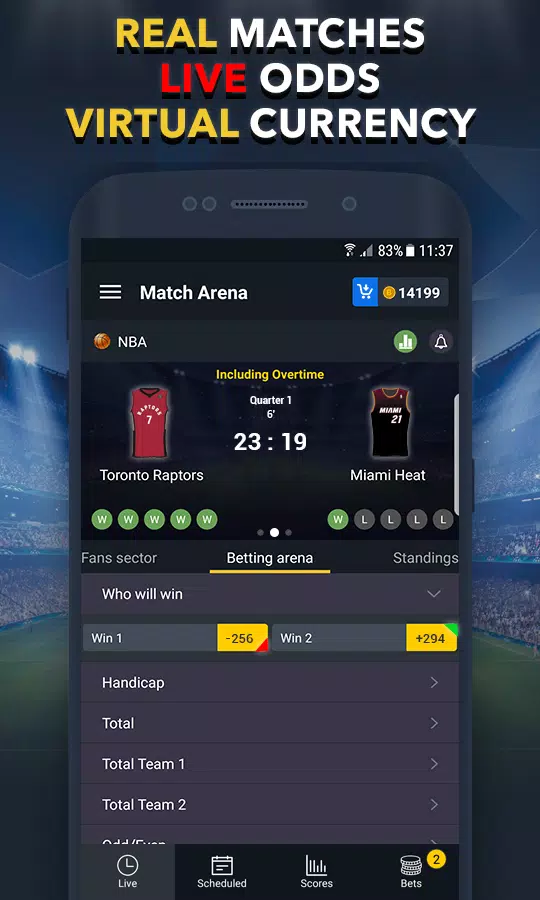 Sports Betting Game - BET UP Ekran Görüntüsü 0