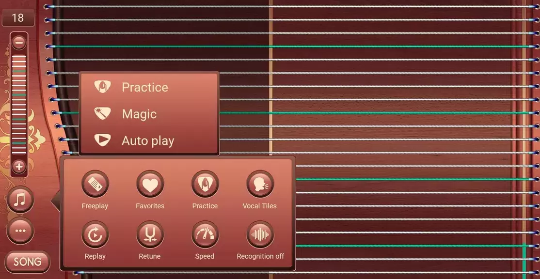 Schermata Guzheng Connect: Tuner & Notes Detector 1