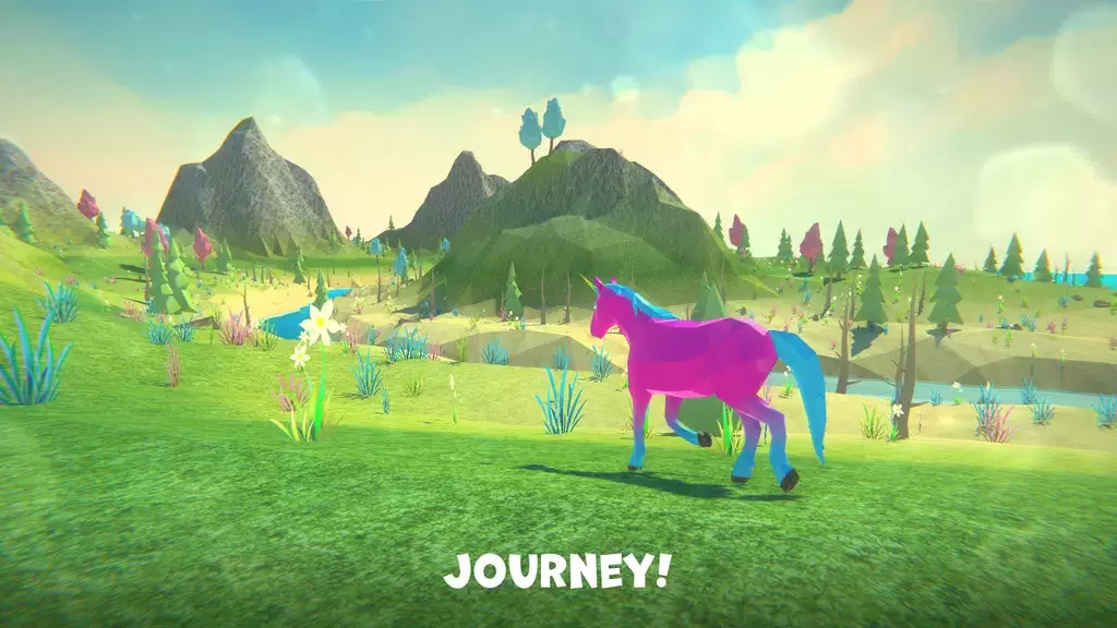 Unicorn Family Simulator Ảnh chụp màn hình 1