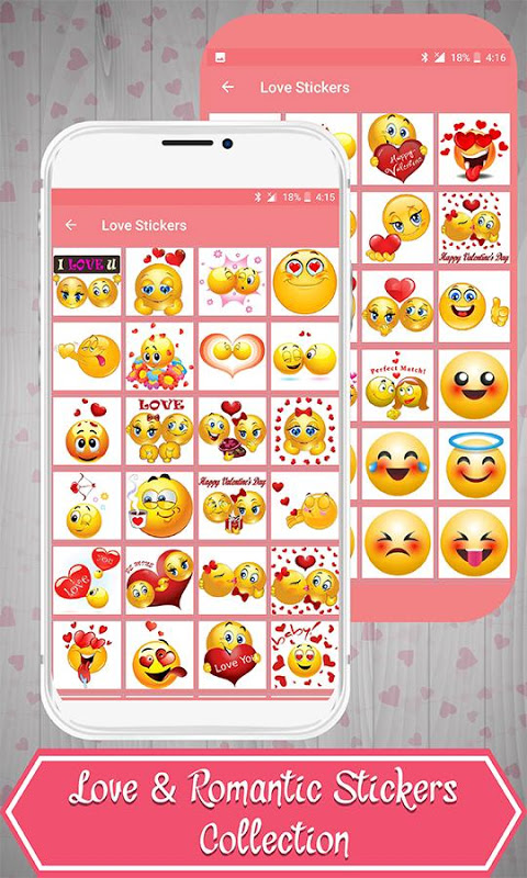 Schermata Love Stickers and Free Stickers - WAStickers 2