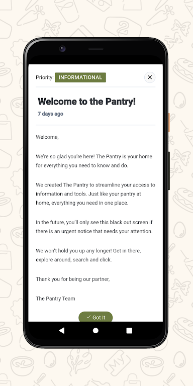 The Pantry: Associate App スクリーンショット 2