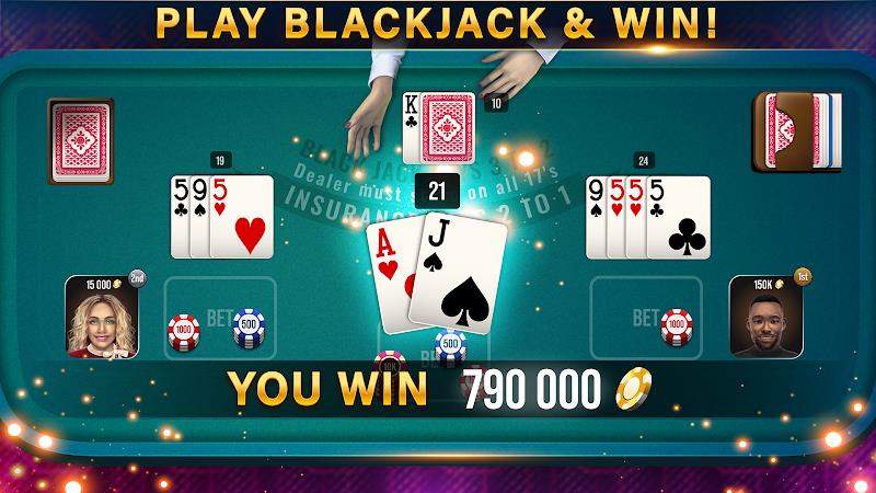 Blackjack 21 All Star - Casino স্ক্রিনশট 0