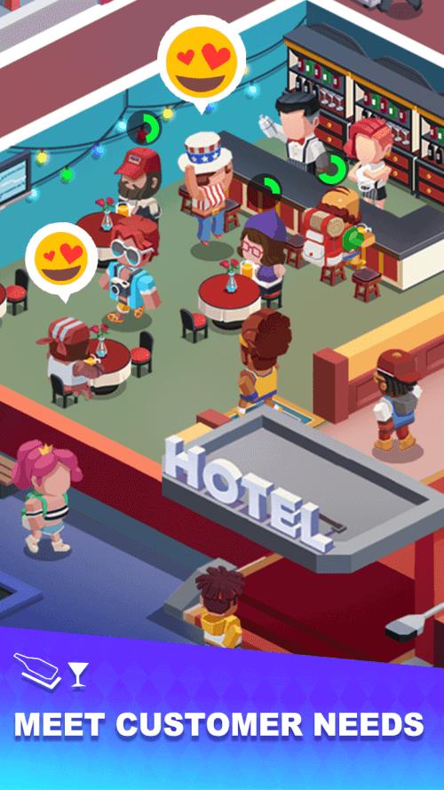 Sim Hotel Tycoon Captura de tela 3