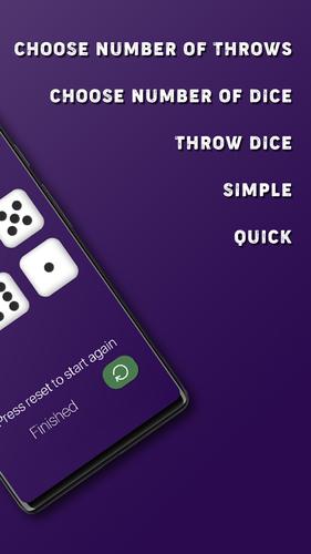 Schermata Dice Thrower & Coin Flipper 3