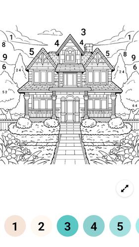 Coloring Book-lake colouring Capture d'écran 0