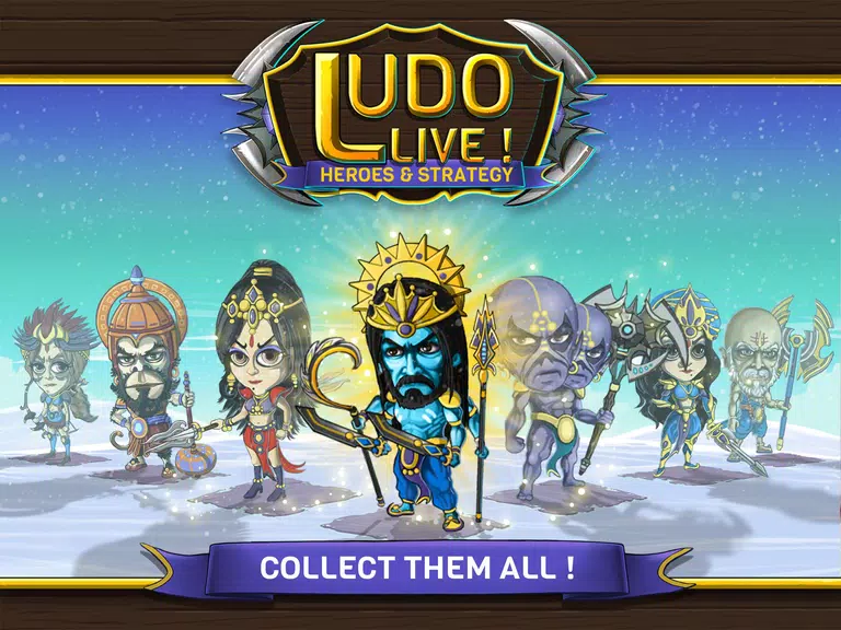 Ludo Live! Heroes & Strategy应用截图第0张