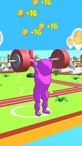 Muscle Land - Lifting Weight 螢幕截圖 1
