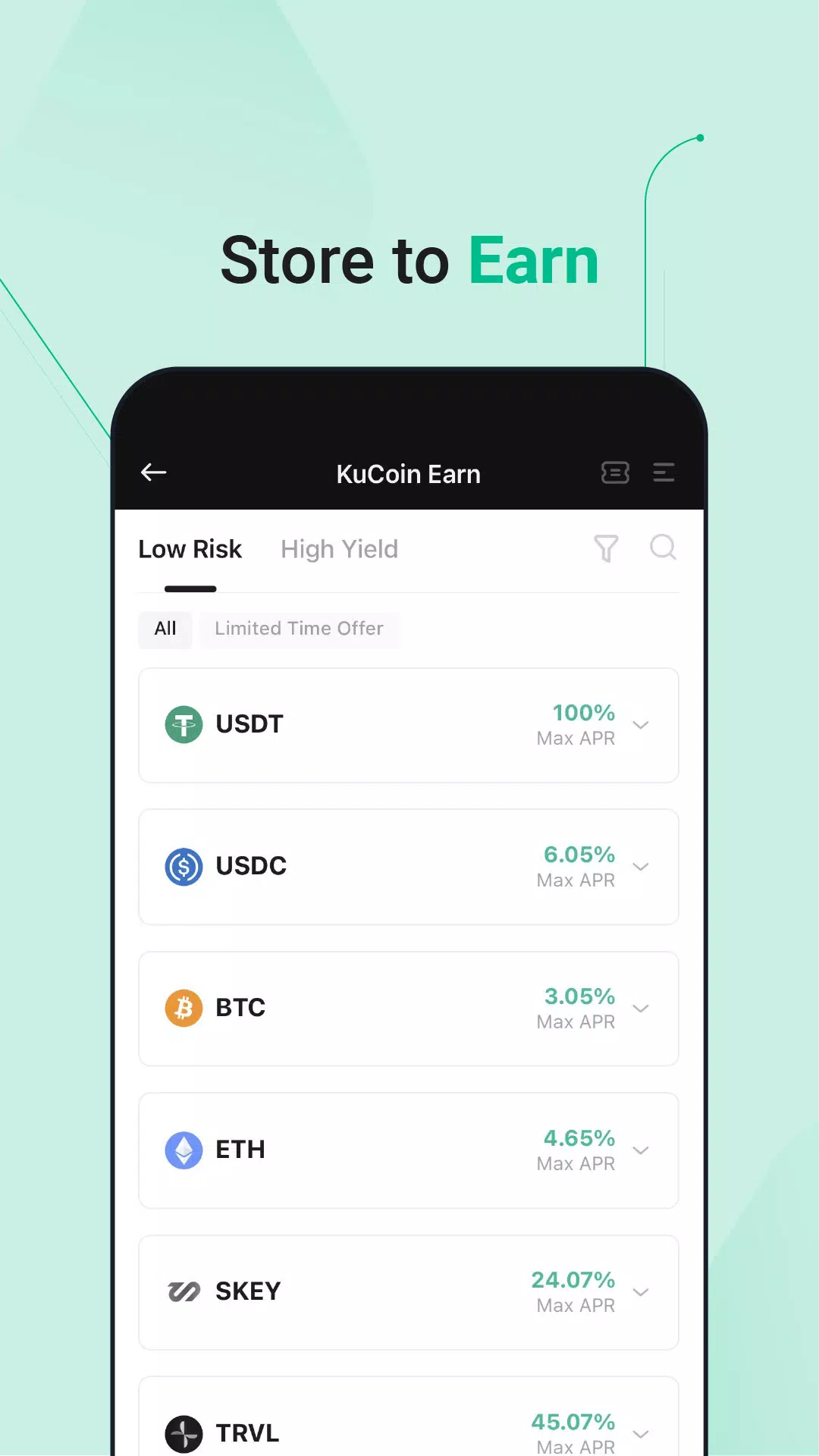 KuCoin Zrzut ekranu 3
