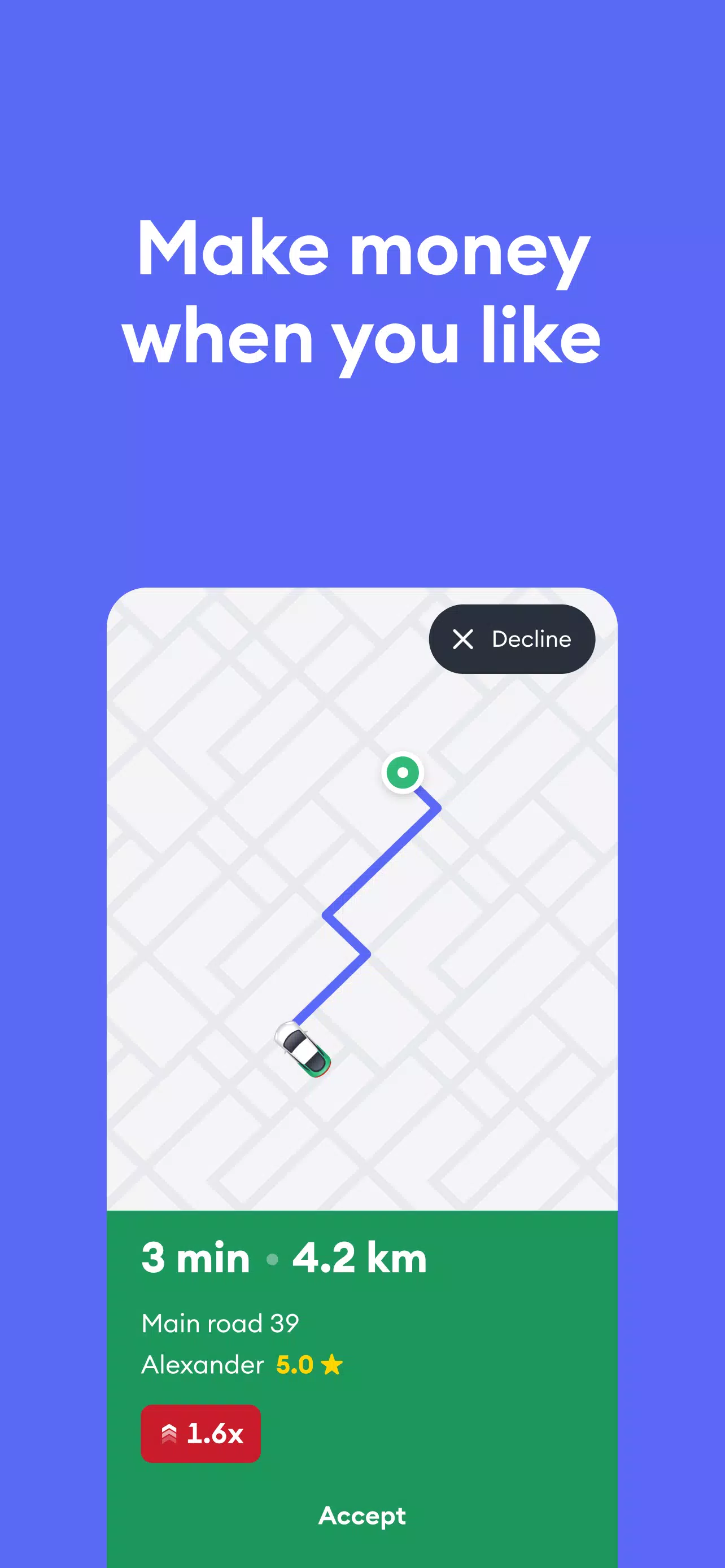 Bolt Driver: Drive & Earn 螢幕截圖 2