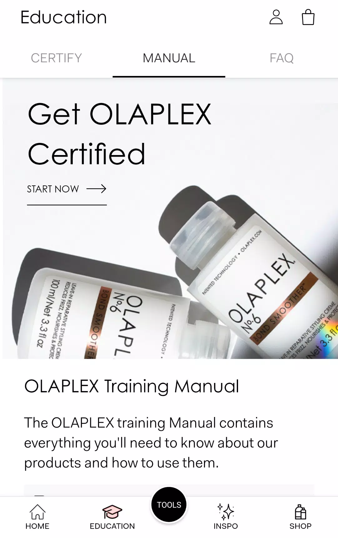 Olaplex Pro 螢幕截圖 2