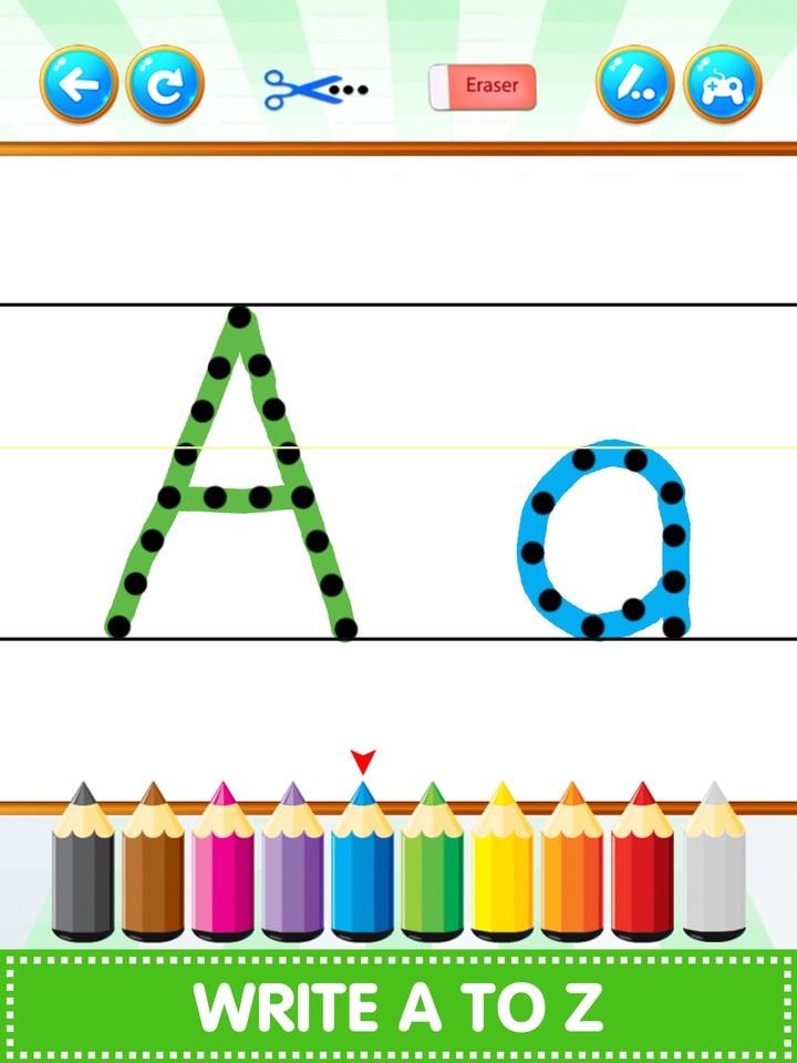 ABC123 English Alphabet Write Screenshot 2