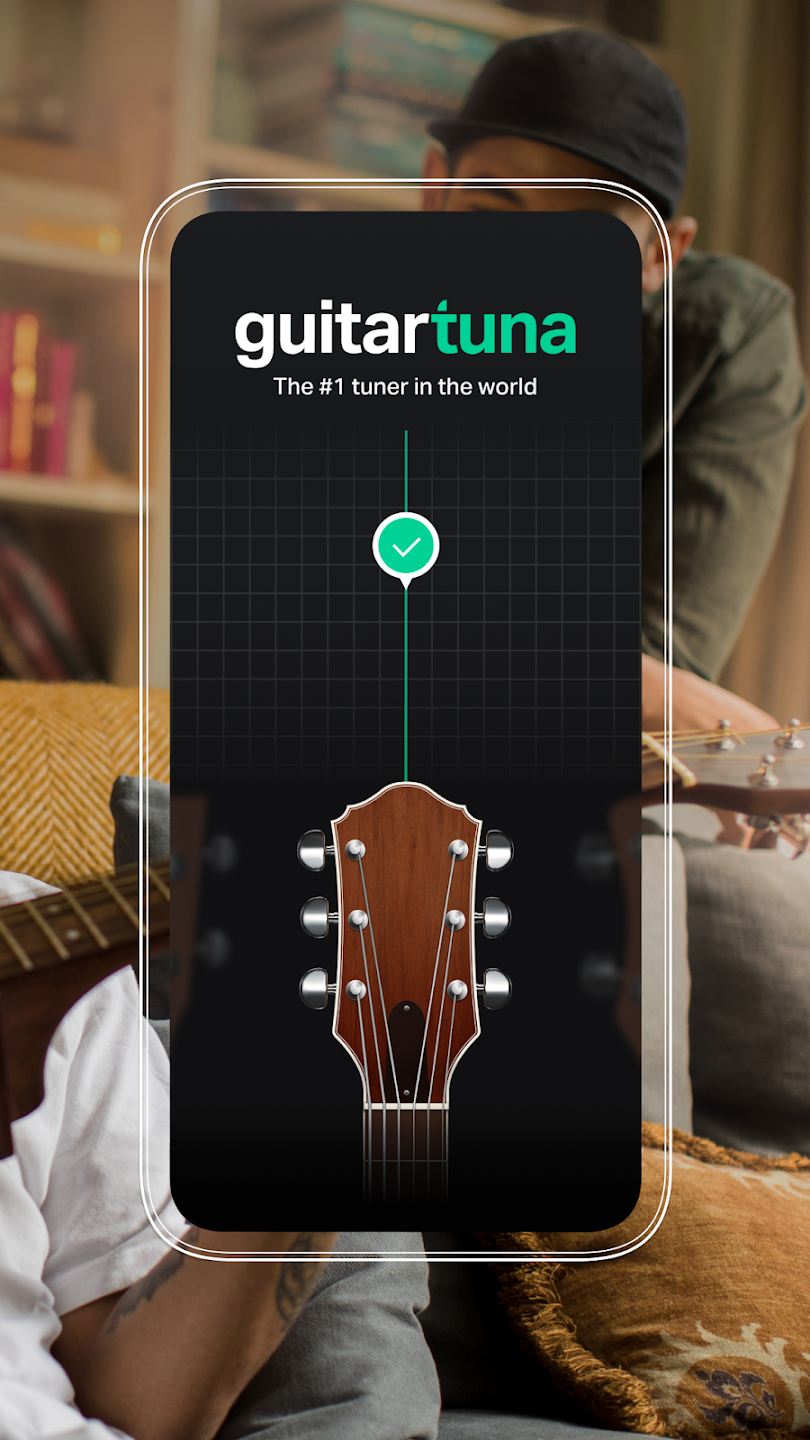 GuitarTuna: Afinador, Acordes Captura de pantalla 1