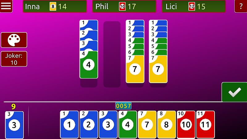 Skip 10 Solitaire Captura de tela 3