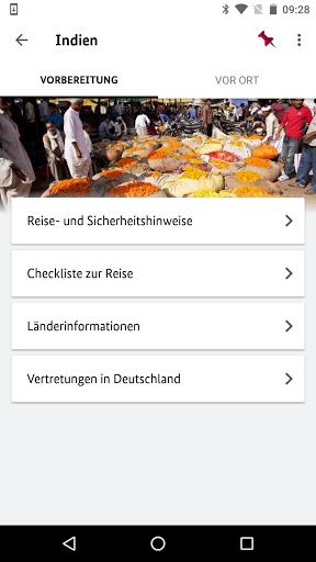 Sicher Reisen Screenshot 3