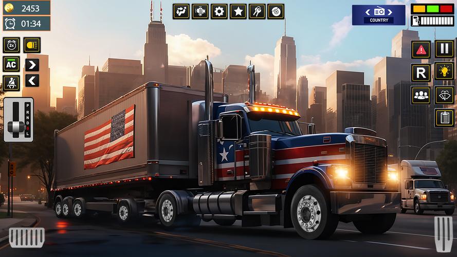 Euro Transporter Truck Games स्क्रीनशॉट 3