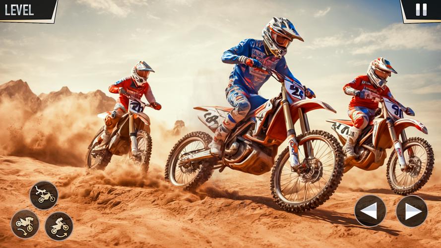 Dirt Bike Motor Cross Racing Zrzut ekranu 2