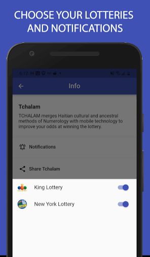 TCHALAM: Lottery with Haitian Spiritual Numbers Zrzut ekranu 0