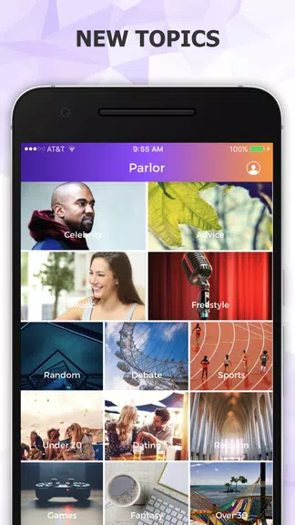 Parlor - Social Talking App Zrzut ekranu 3