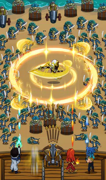 Zombie War Idle Defense Game 螢幕截圖 0