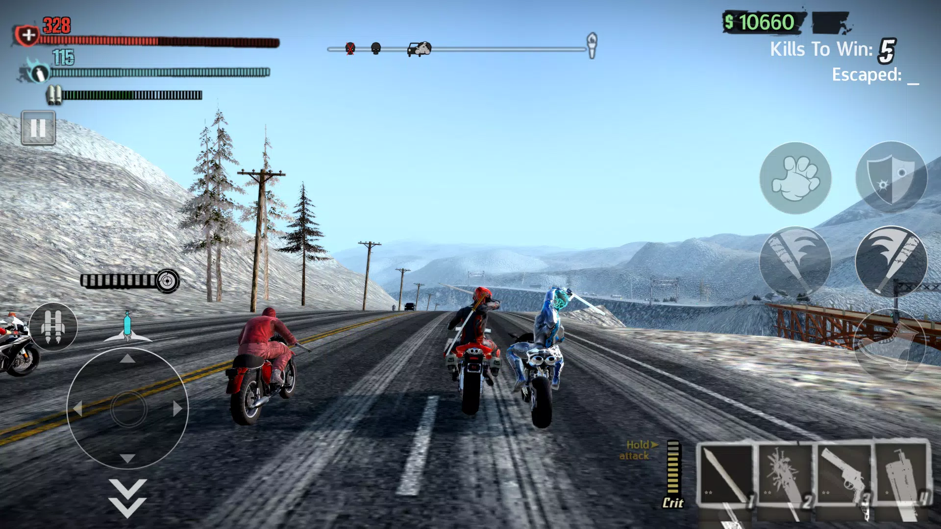 Road Redemption Mobile Captura de pantalla 0