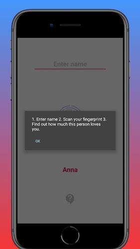 Prueba de Amor con Huella Captura de pantalla 3