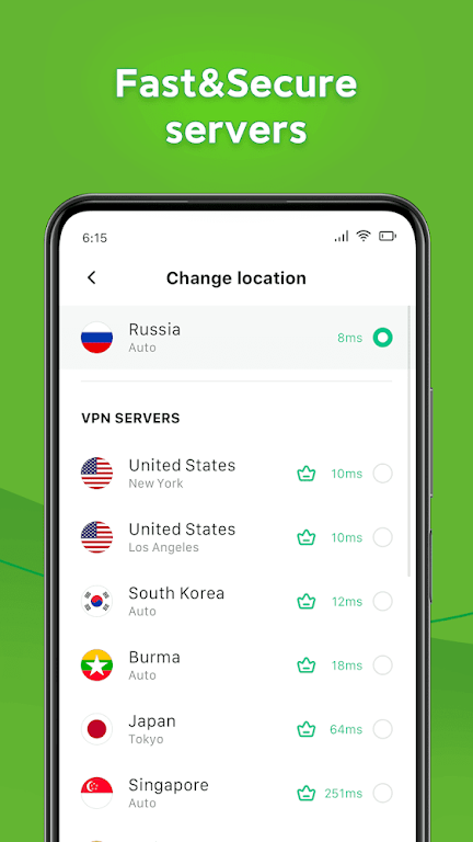 Vast VPN - Fast & Secure Tangkapan skrin 0