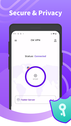 OK VPN - Secure & Fast Proxy应用截图第0张