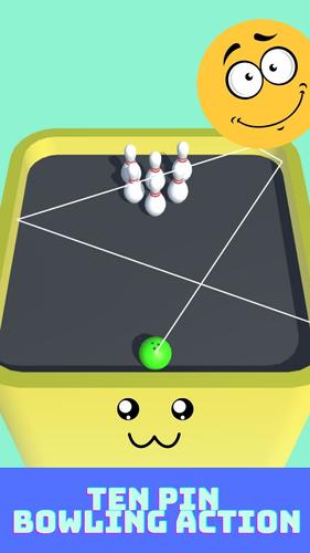 Mini Ten Pin Bowling Game Tangkapan skrin 1