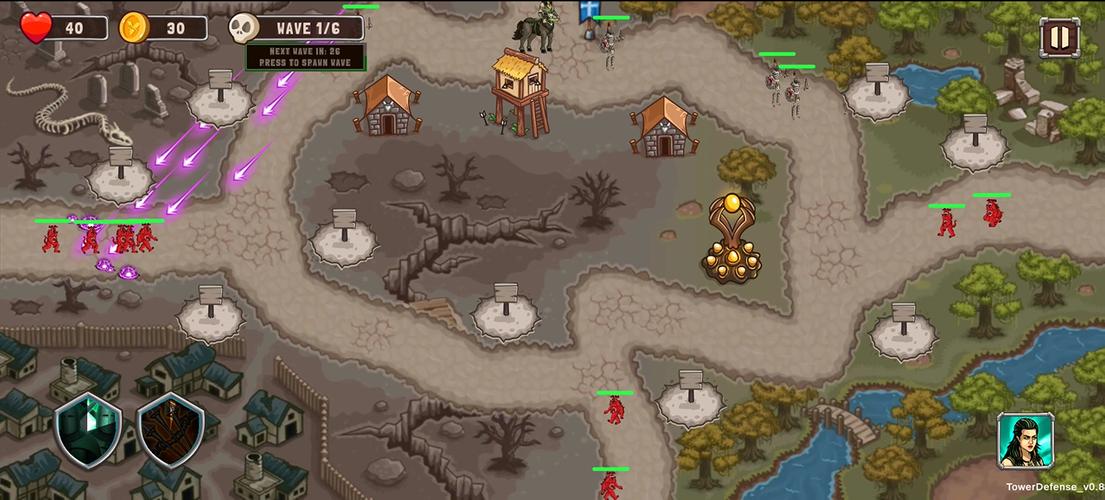 Vulcan's Tower Defense 螢幕截圖 3