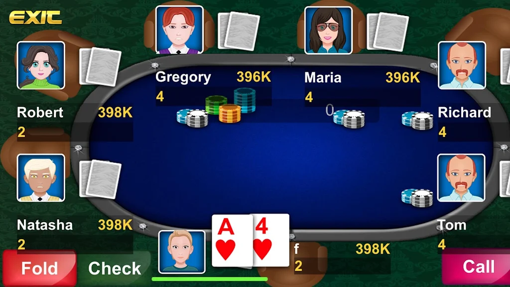 Poker Holdem Master Online Card ภาพหน้าจอ 1