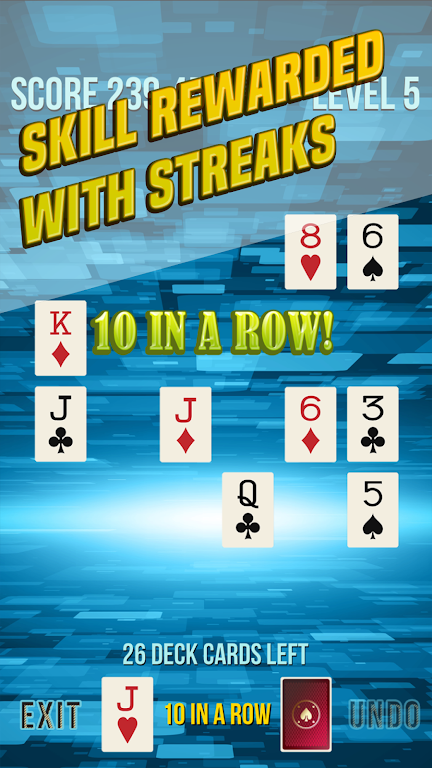 Pyramid Solitaire Supreme 螢幕截圖 3