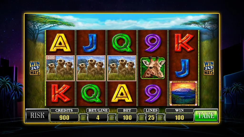 SLOT African Simba Screenshot 1