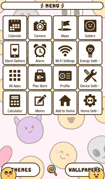 Enjoy Emoji Theme 螢幕截圖 0