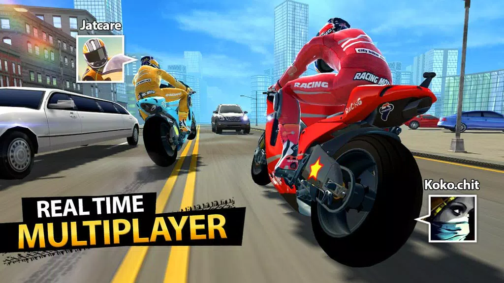 Highway Moto Rider 2: Traffic स्क्रीनशॉट 2