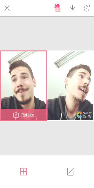 Sweet Selfie: AI Camera Editor Screenshot 0