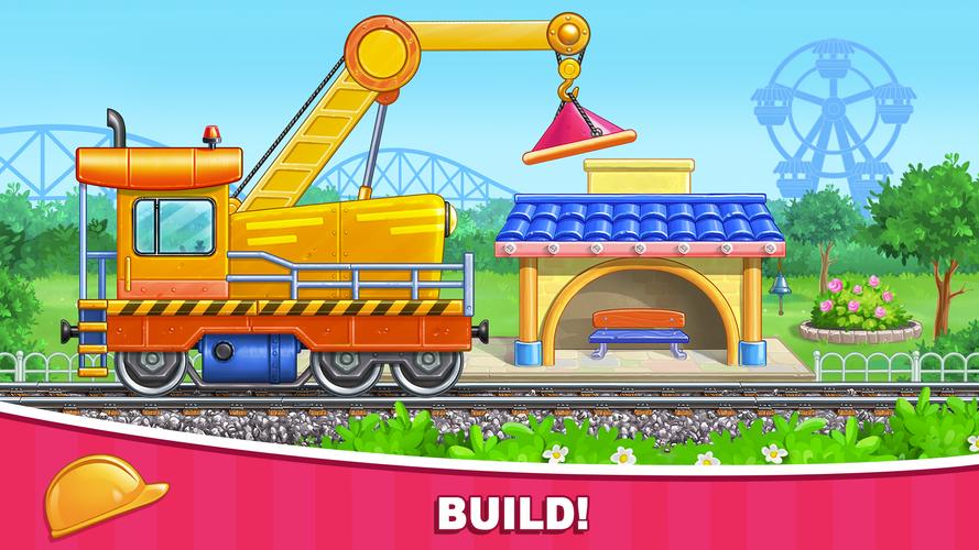 Car games Bulldozer for kids 5应用截图第3张