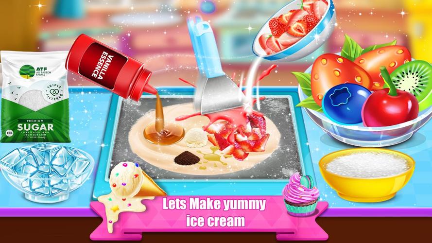 Ice Cream Cone Maker Cupcake Captura de tela 1