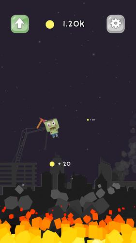 Don't Drop Dan: Tap to survive ภาพหน้าจอ 1