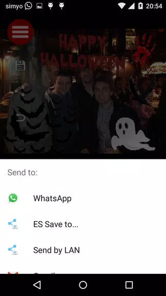 Halloween Photo stickers Tangkapan skrin 3