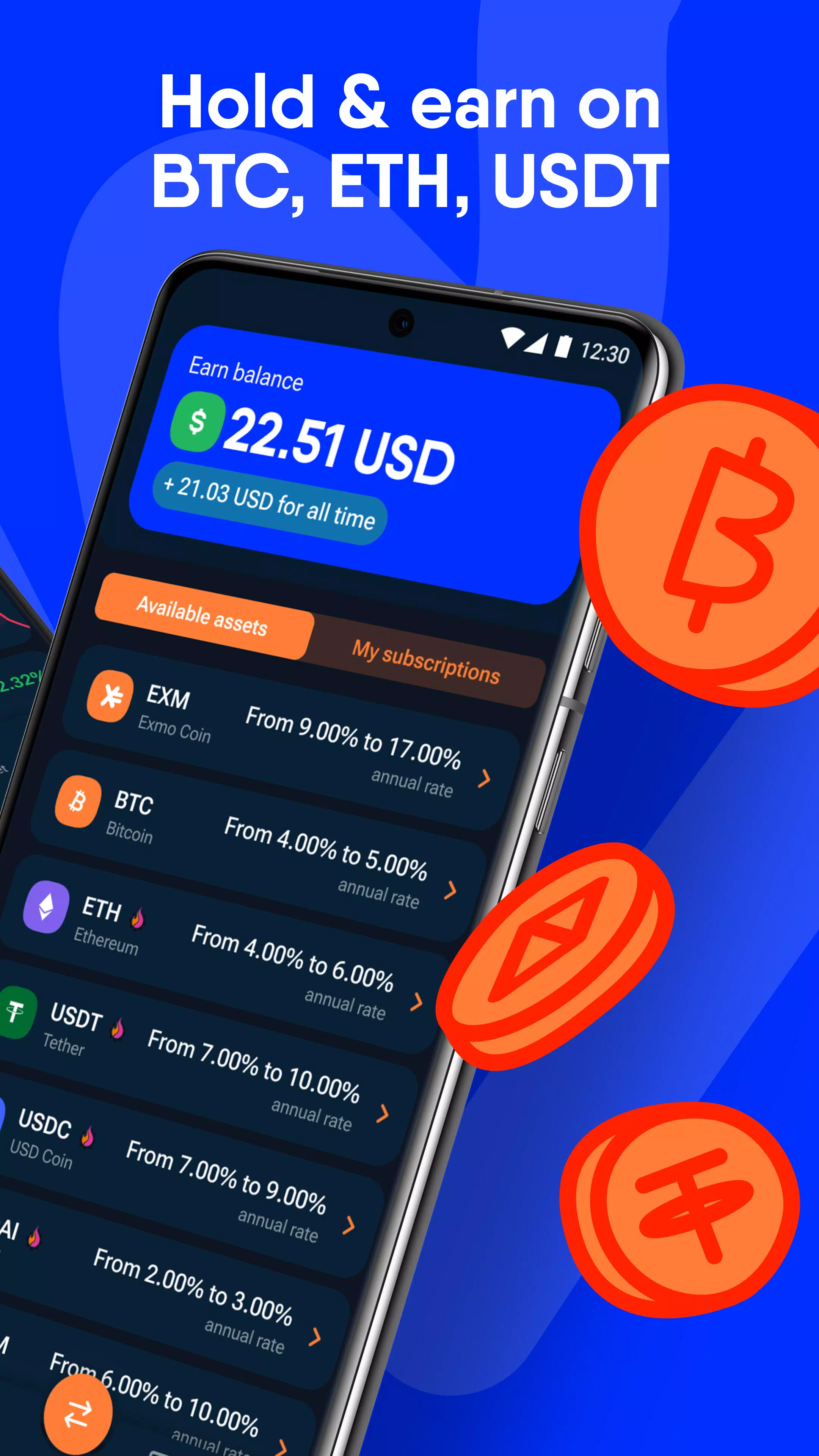EXMO.com: Trade & Hold Crypto 스크린샷 1
